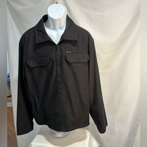 Gently used CALVIN KLEIN black car coat in XL